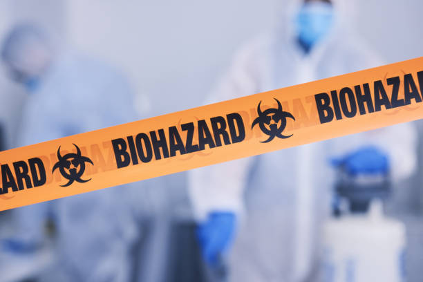Professional Blood Cleanup technician working in Greenbelt, MD